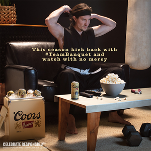 Image post by @CoorsBanquet on Twitter