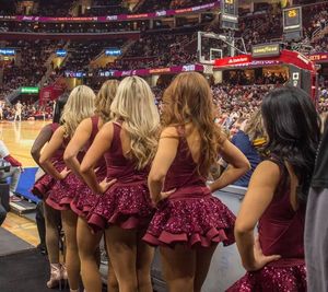 Image post by @cavaliersdanceteam on Facebook