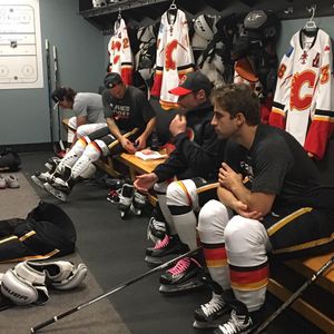 Image post by @nhlflames on Instagram