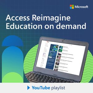 Image post by @MicrosoftEDU on Twitter