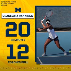 Image post by @umichwtennis on Instagram