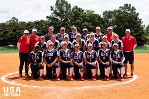 Image post by @USASoftball on Twitter