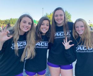 Image post by @acu_volleyball on Instagram