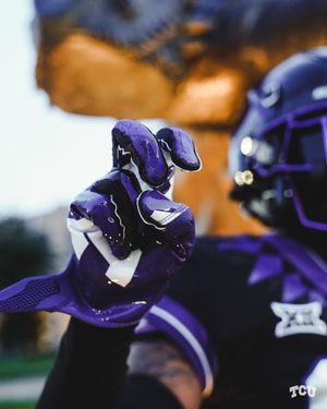 Image post by @tcufootball on Twitter