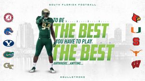 Image post by @USFFootball on Twitter