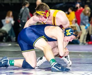 Image post by @umichwrestling on Instagram