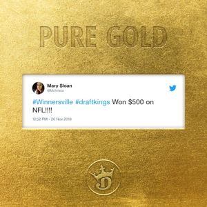 Image post by @draftkings on Instagram
