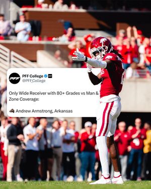 Image post by @RazorbackFB on Twitter