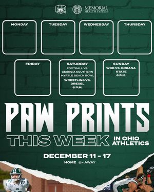 Image post by @OhioBobcats on Twitter