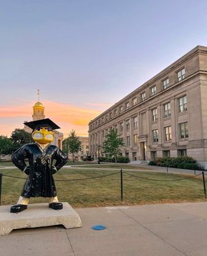 Image post by @iowaadmissions on Instagram