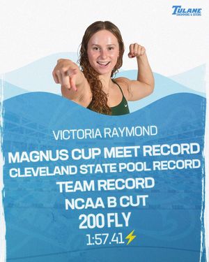 Image post by @tulaneswimdive on Instagram