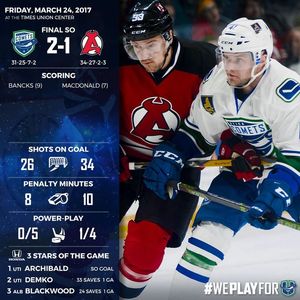 Image post by @UticaComets on Facebook