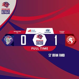 Image post by @sgpremierleague on Instagram