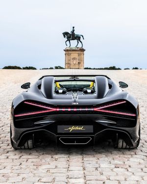 Image post by @Bugatti on Twitter