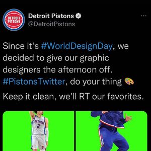 Image post by @pistonsandone on Instagram