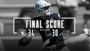 Image post by @Raiders on Twitter