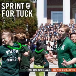 Image post by @tuckschool on Instagram