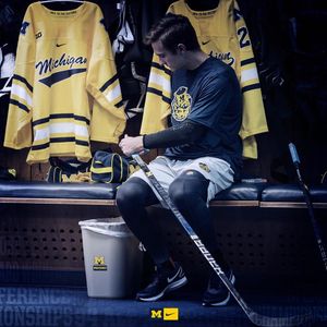 Image post by @umichhockey on Instagram