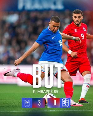 Image post by @equipedefrance on Twitter