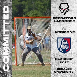 Image post by @predatorslacrosse on Instagram