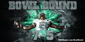 Image post by @EMUAthletics on Twitter