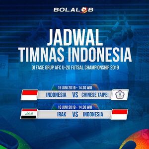 Image post by @timnasfutsal on Instagram