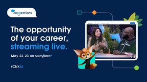 Image post by @salesforce on Twitter