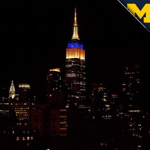 Image post by @umichathletics on Instagram
