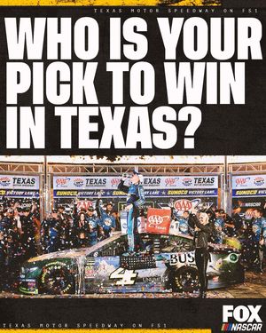 Image post by @nascaronfox on Instagram