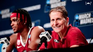 Image post by @RazorbackComms on Twitter