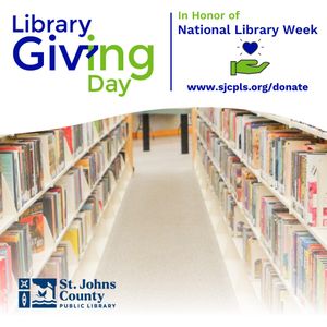 Image post by @stjohnscountylibrary on Instagram