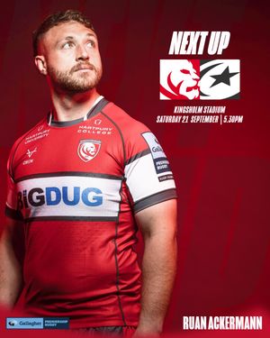 Image post by @officialgloucesterrugby on Instagram