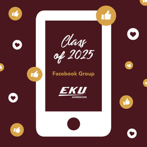 Image post by @EKUAdmissions on Facebook