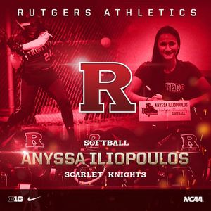 Image post by @ru_softball on Instagram