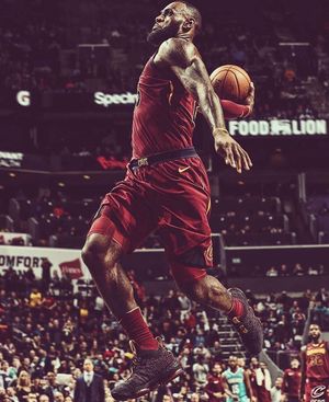 Image post by @kingjames on Instagram