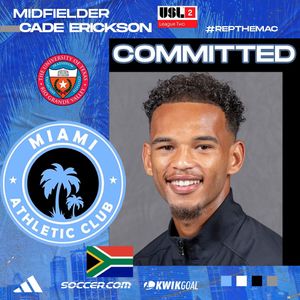 Image post by @miamiathleticclub2022 on Instagram