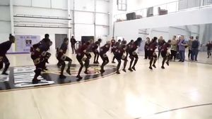 Image post by @cavaliersdanceteam on Facebook
