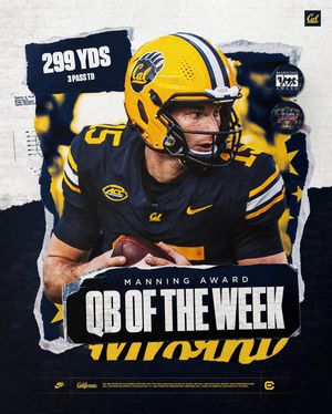 Image post by @cal_football on Instagram