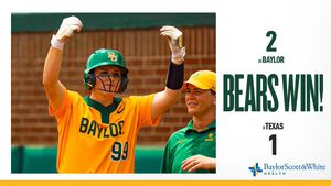 Image post by @BaylorSoftball on Twitter