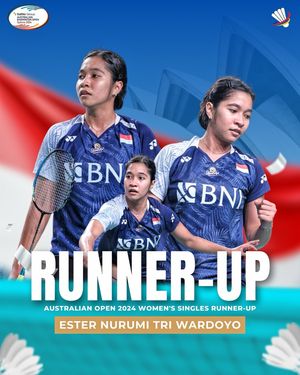 Image post by @bolalobbadminton on Instagram
