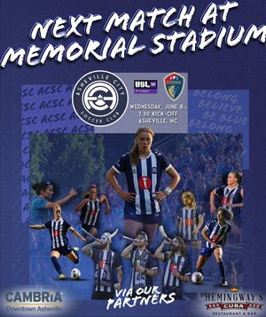Image post by @ashevillecitysc on Instagram