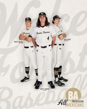 Image post by @WakeBaseball on Twitter