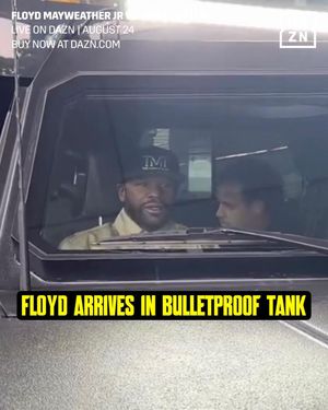Image post by @daznboxing on Instagram