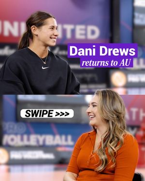 Image post by @auprovolleyball on Instagram