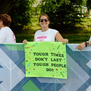 Image post by @Pelotonia on Twitter