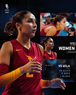Image post by @usc_athletics on Instagram