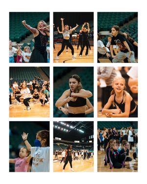 Image post by @CavsDanceTeam on Twitter