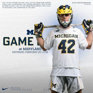 Image post by @umichlacrosse on Instagram