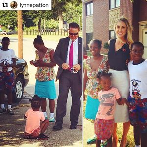 Image post by @laraleatrump on Instagram