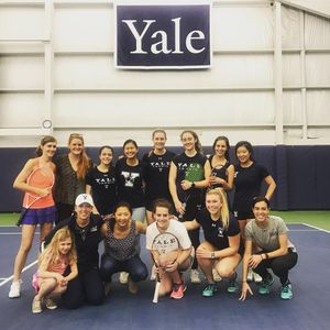 Image post by @yalewtennis on Instagram